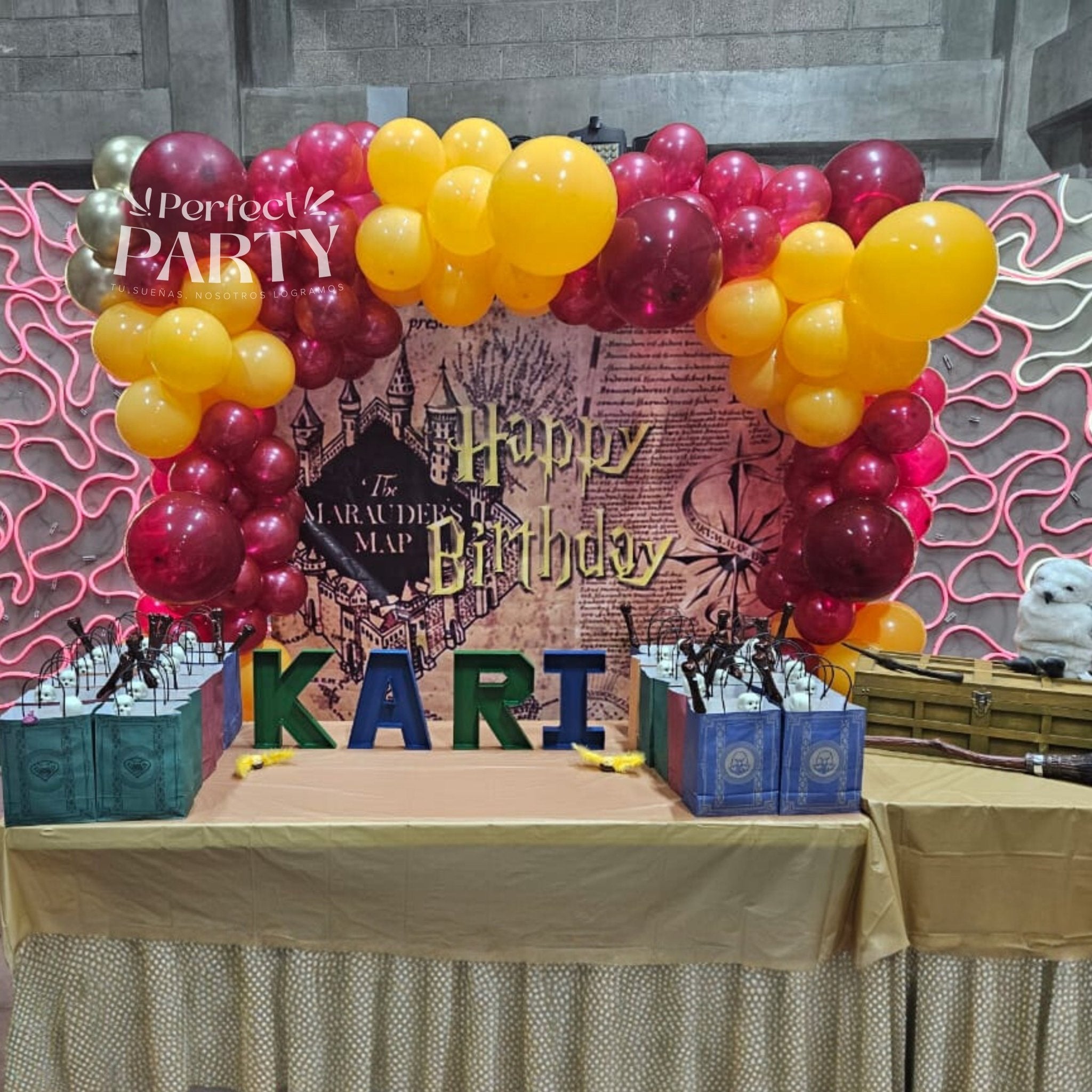 Mesa de dulces | Decoración con globos - Perfect Party